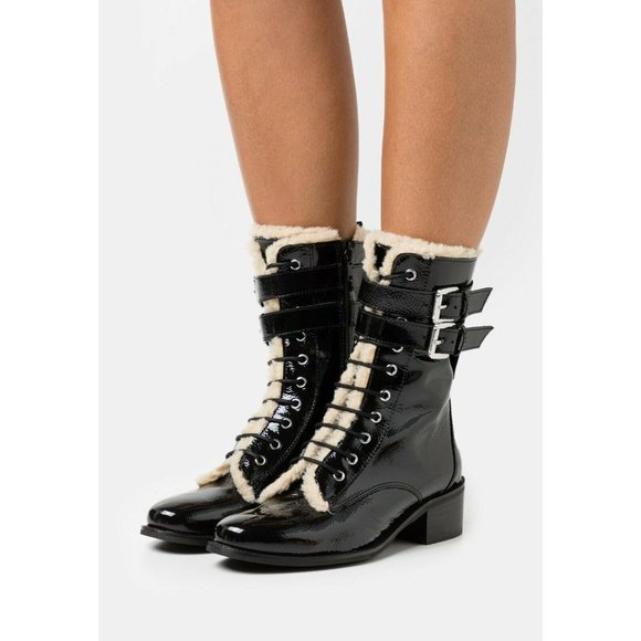 Kurt Geiger London Serena Combat Boots 